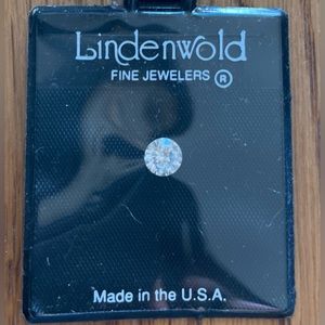 Cubic zirconia in original pouch